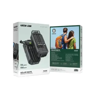 پاوربانک خورشیدی 20000 میلی‌آمپر گرین لاین مدل Green Lion Solar Mate 20000mAh Powerbank GL-PX15